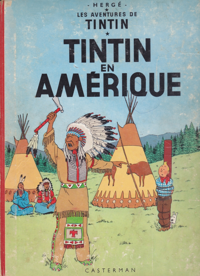 Couverture de l'album Tintin Tome 3 Tintin en Amérique