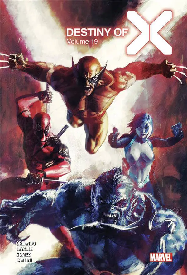 Couverture de l'album Destiny of X Volume 19