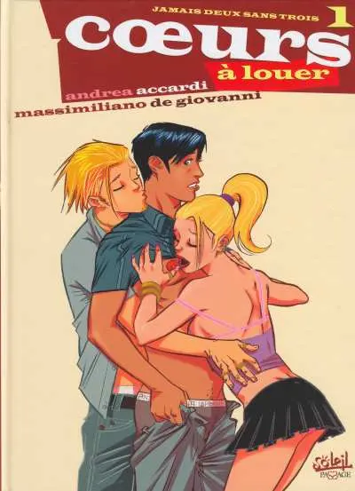 Couverture de l'album Coeurs à louer Tome 1 Jamais deux sans trois