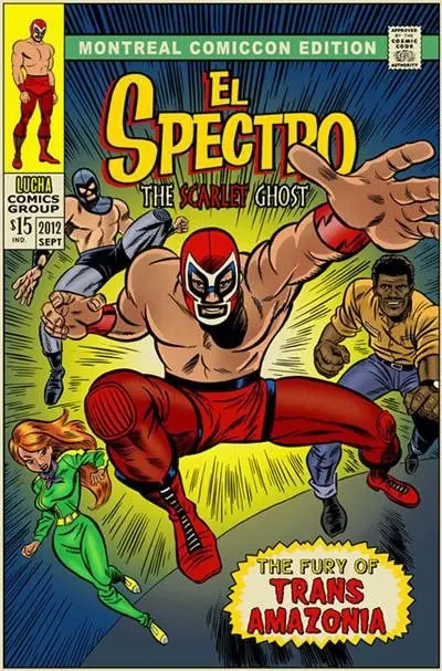 Couverture de l'album Les aventures de El Spectro Tome 2 The Fury of Trans Amazonia