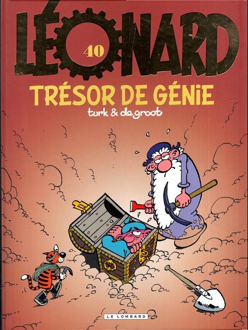 Couverture de l'album Léonard Tome 40 Trésor de génie