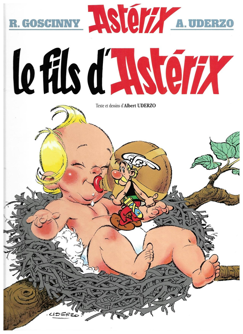 Couverture de l'album Astérix Tome 27 Le fils d'Astérix