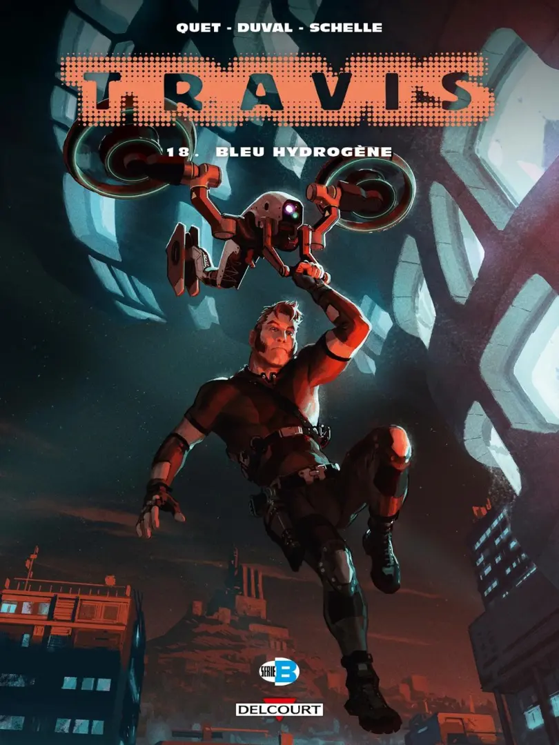Couverture de l'album Travis Tome 18 Bleu Hydrogène