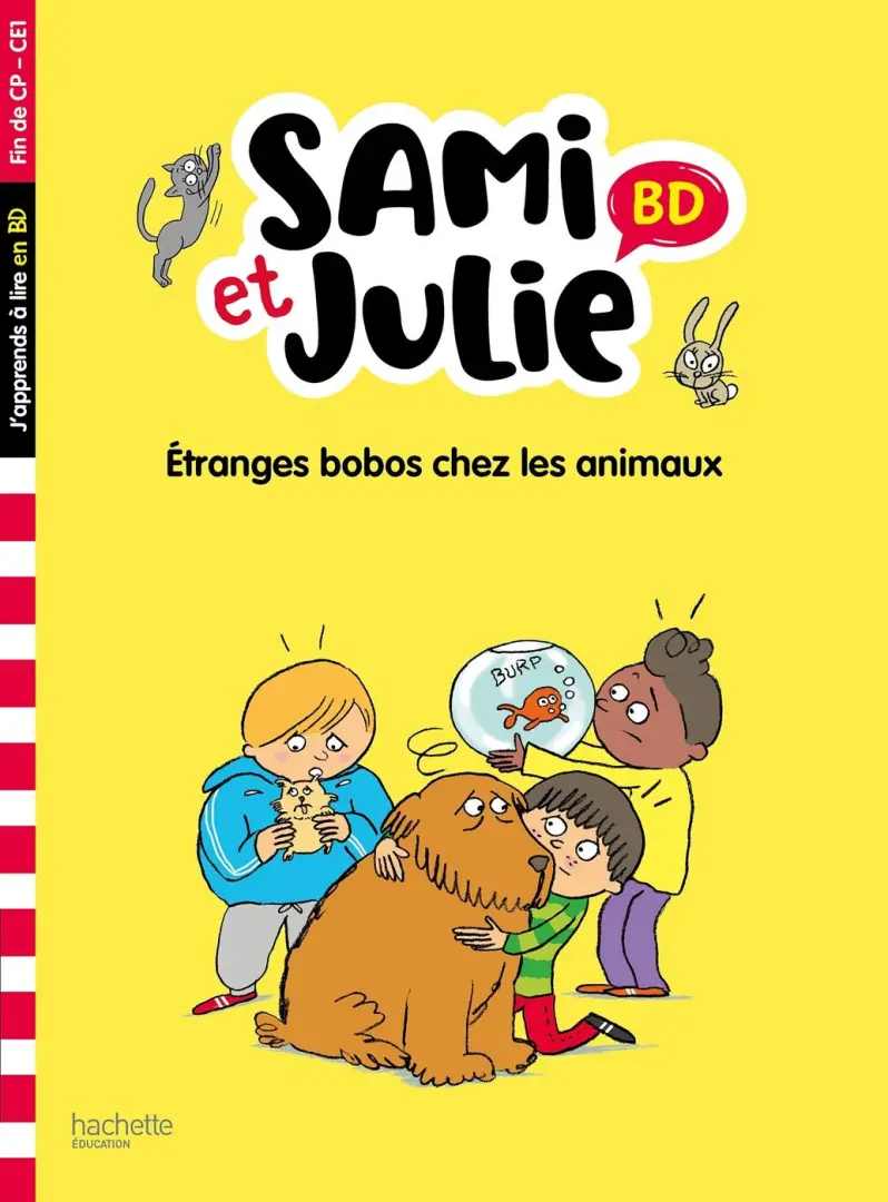 Couverture de l'album Sami et Julie Étranges bobos chez les animaux