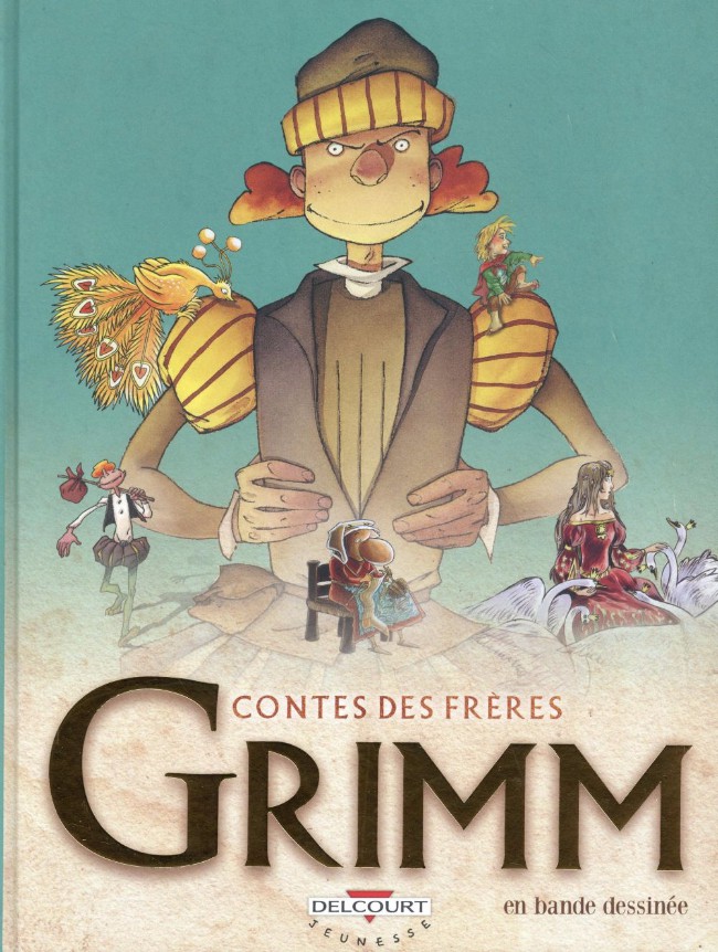 Couverture de l'album Contes des frères Grimm en bande dessinée
