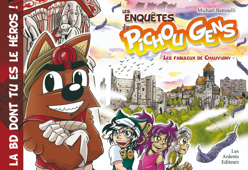Couverture de l'album Les enquêtes du Pichou Gens 5 Les Fabuleux de Chauvigny