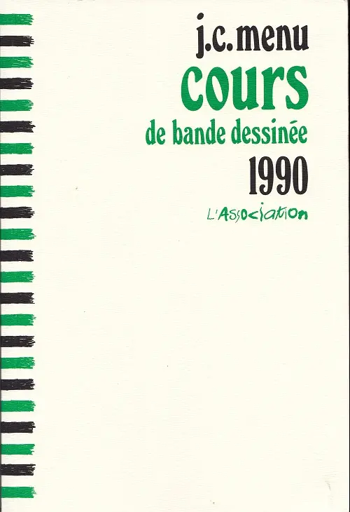 Couverture de l'album Cours de bande dessinée 1990 Cours de bande dessinée