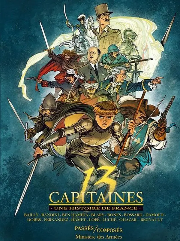 Couverture de l'album 13 ... Une Histoire de France 2 13 Capitaines