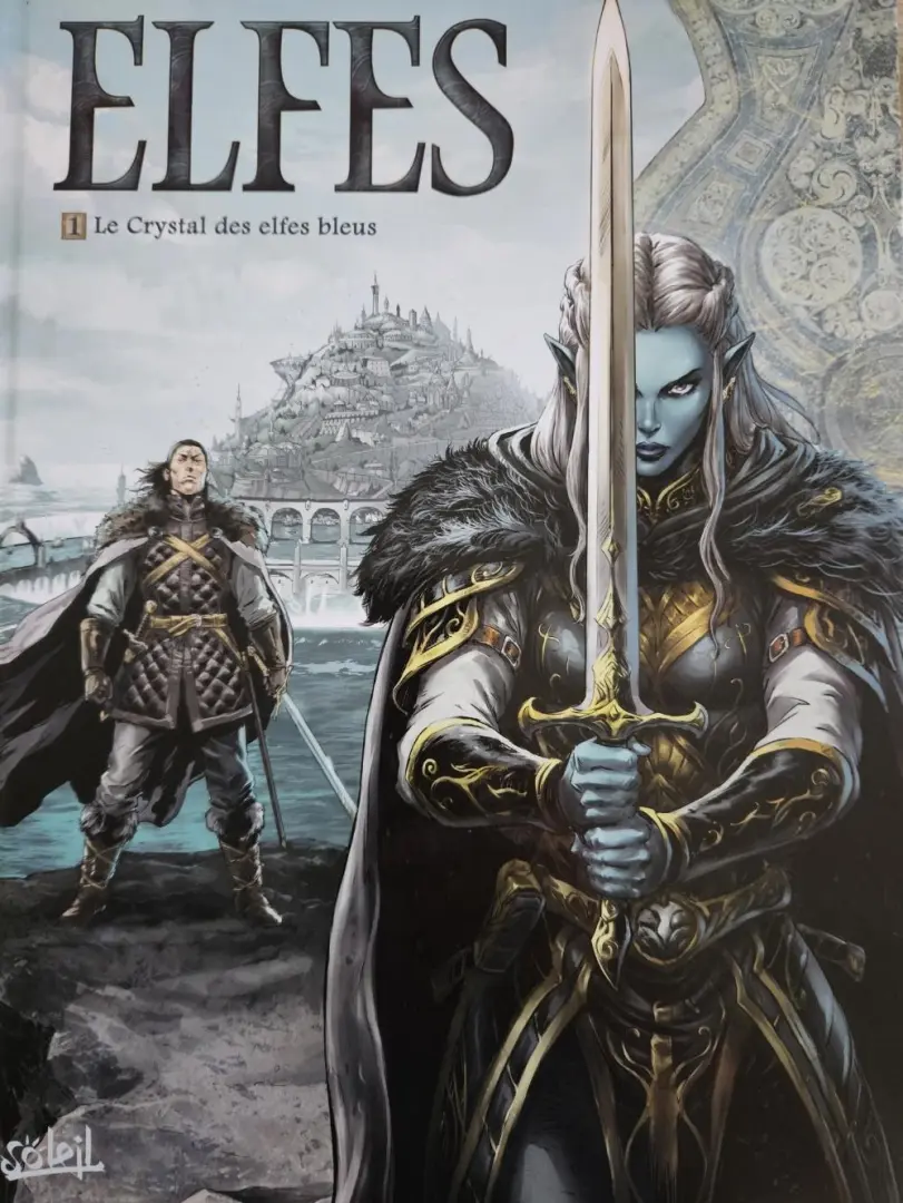 Couverture de l'album Elfes Tome 1 Le Crystal des Elfes bleus