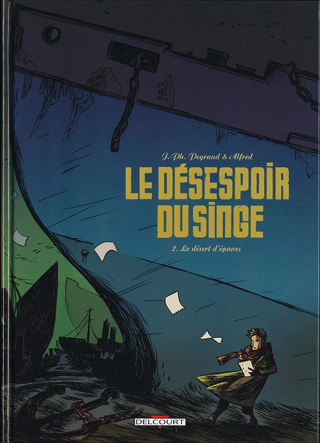 Couverture de l'album Le Désespoir du singe Tome 2 Le désert d'épaves