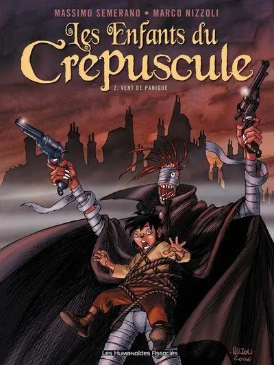 Couverture de l'album Les Enfants du crépuscule Tome 2 Vent de panique