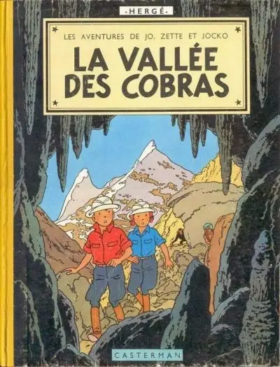 Couverture de l'album Les Aventures de Jo, Zette et Jocko Tome 5 La vallée des Cobras