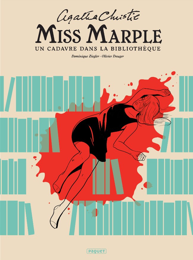 Couverture de l'album Miss Marple Tome 1 Un cadavre dans la bibliothèque