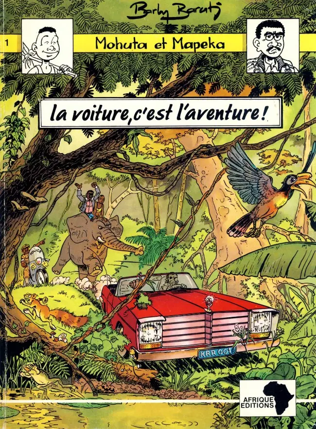 Couverture de l'album Mohuta et Mapeka Tome 1 la voiture, c'est l'aventure