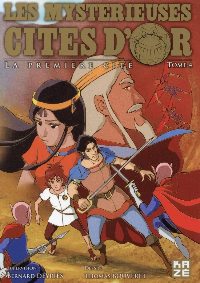 Couverture de l'album Les Mystérieuses Cités d'or La première cité Tome 4