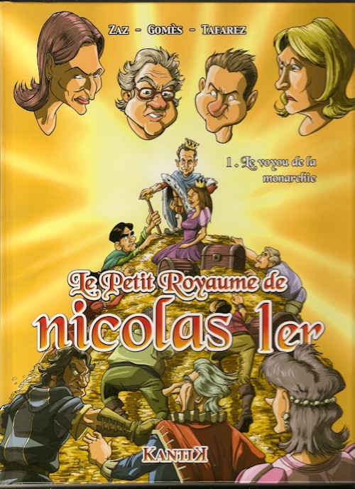 Couverture de l'album Le Petit royaume de Nicolas 1er Tome 1 Le voyou de la monarchie