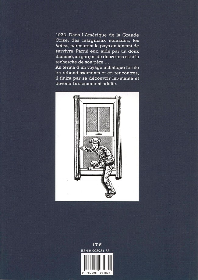 Verso de l'album Les Rois vagabonds Tome 1