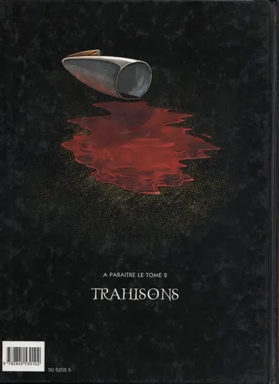 Verso de l'album Les Apatrides Tome 1 La cérémonie