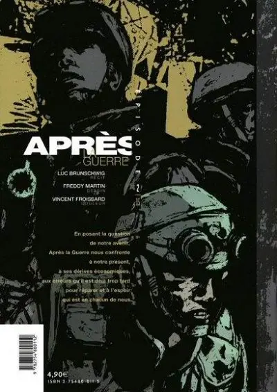 Verso de l'album Après la guerre Épisode 2