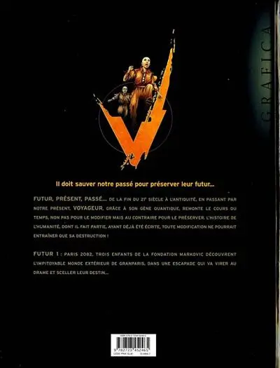 Verso de l'album Voyageur Tome 1 Futur 1