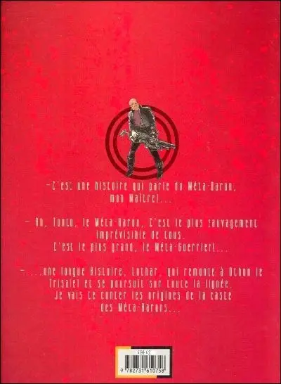 Verso de l'album La Caste des Méta-Barons Tome 2 Honorata la trisaïeule