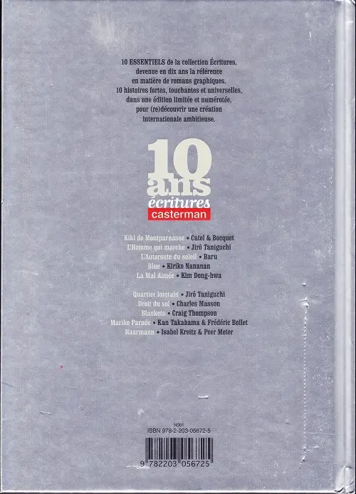 Verso de l'album Droit du sol