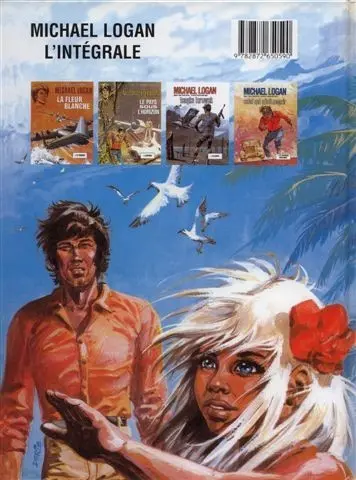 Verso de l'album Michaël Logan Tome 2 Le pays sous l'horizon + l'intrus