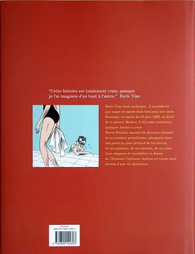 Verso de l'album Piscine Molitor