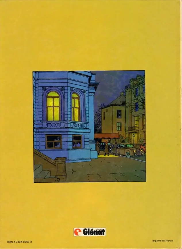 Verso de l'album Les aventures du Professeur La Palme Tome 1 Le mystère de la plante tako