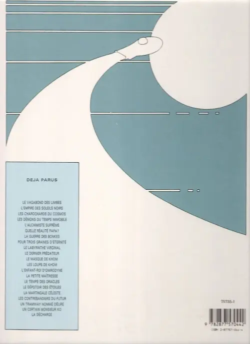 Verso de l'album Le Vagabond des Limbes Tome 10 Le dernier prédateur