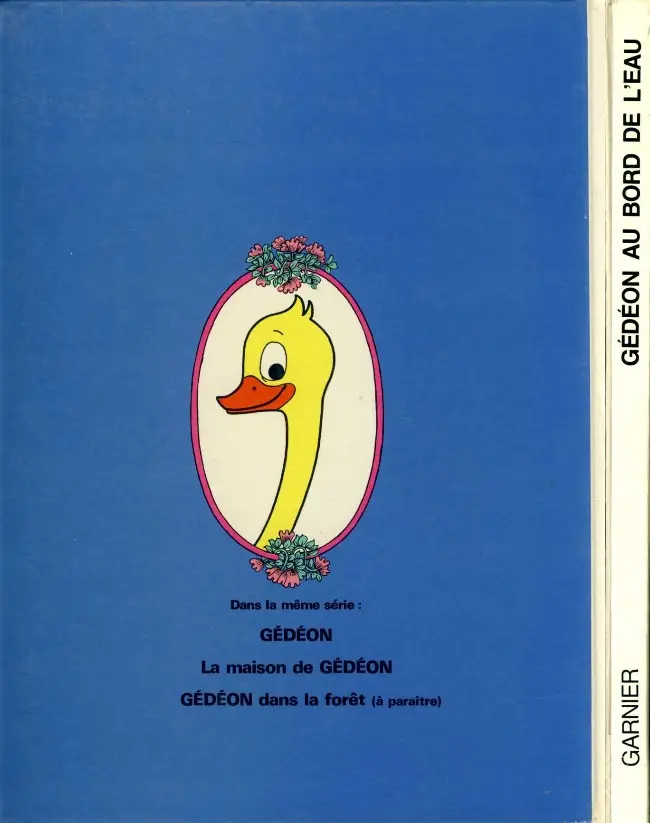 Verso de l'album Gédéon Série T.V. Tome 3 Gédéon au bord de l'eau