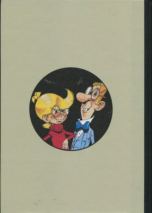 Verso de l'album M. Rectitude et Génial Olivier Tome 19 Le gène du génie