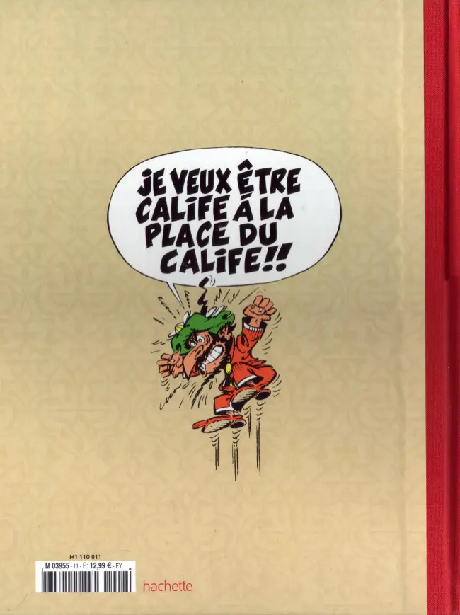 Verso de l'album Iznogoud La Collection - Hachette Tome 11