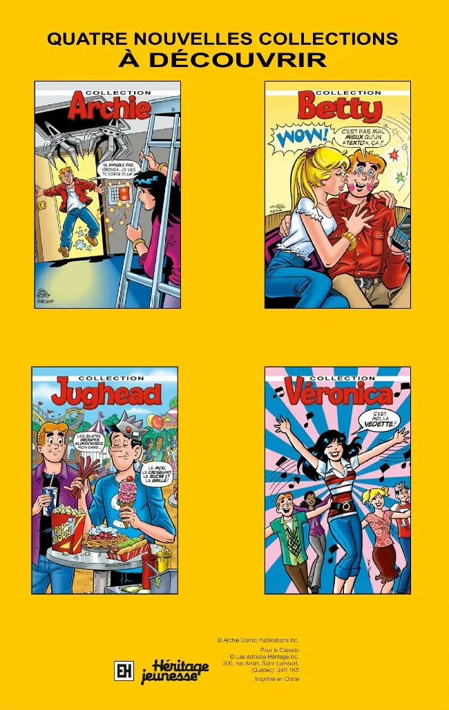 Verso de l'album Betty Collection Tome 1 La diva s'habille en Yada