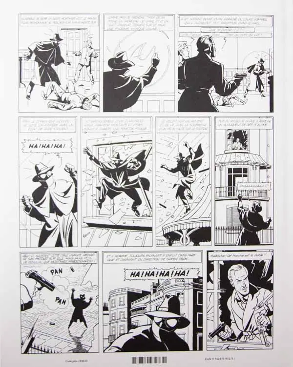 Verso de l'album Blake et Mortimer Volume 1 Tomes 1 à 6