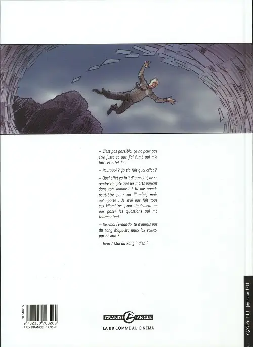 Verso de l'album Borderline 3 Kumlikan