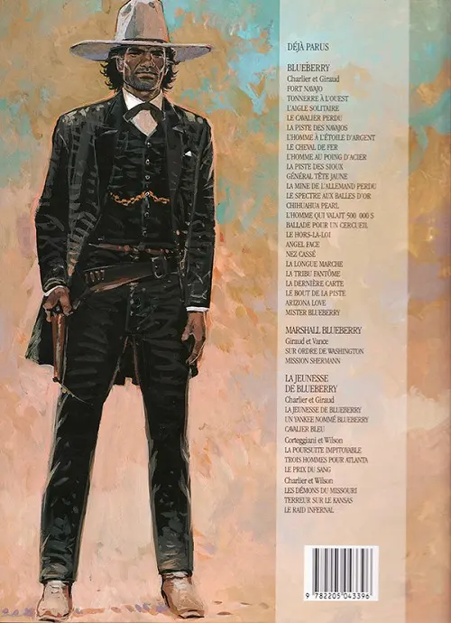 Verso de l'album Blueberry Tome 11 La mine de l'Allemand perdu