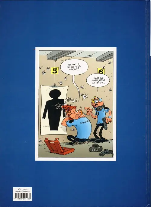 Verso de l'album Les Gendarmes Tome 13 Gendarmes à feu