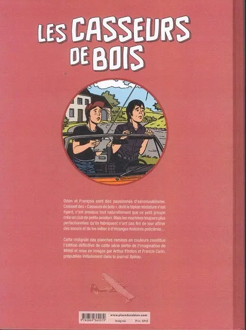 Verso de l'album Les Casseurs de bois