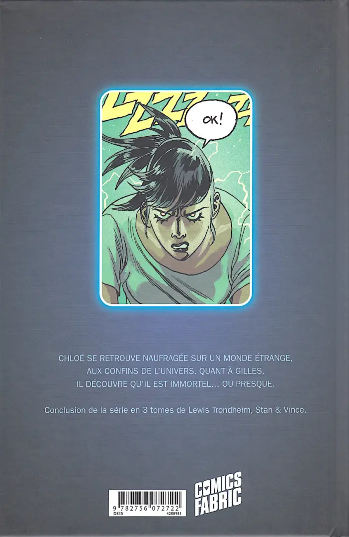 Verso de l'album Density Tome 3