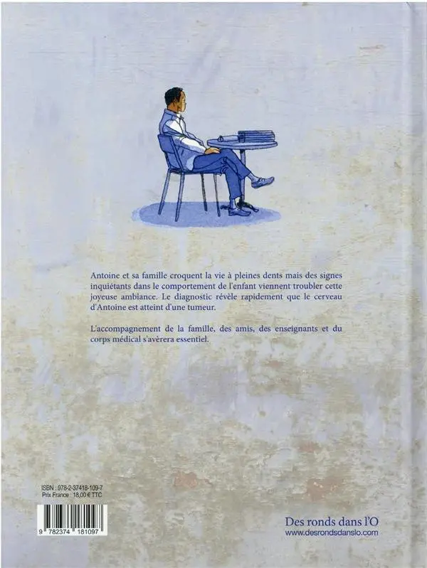 Verso de l'album Le bruit de la pluie