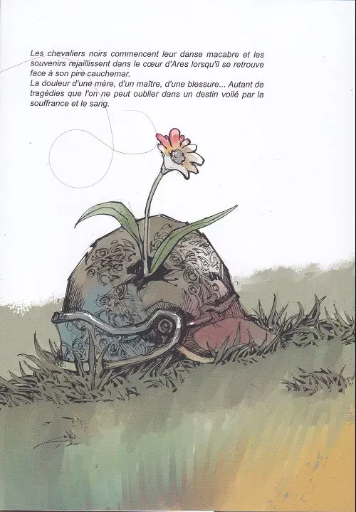 Verso de l'album Ares - The Vagrant Soldier - Le Soldat Errant 7