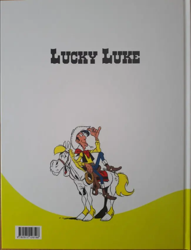 Verso de l'album Lucky Luke Tome 33 Le pied tendre