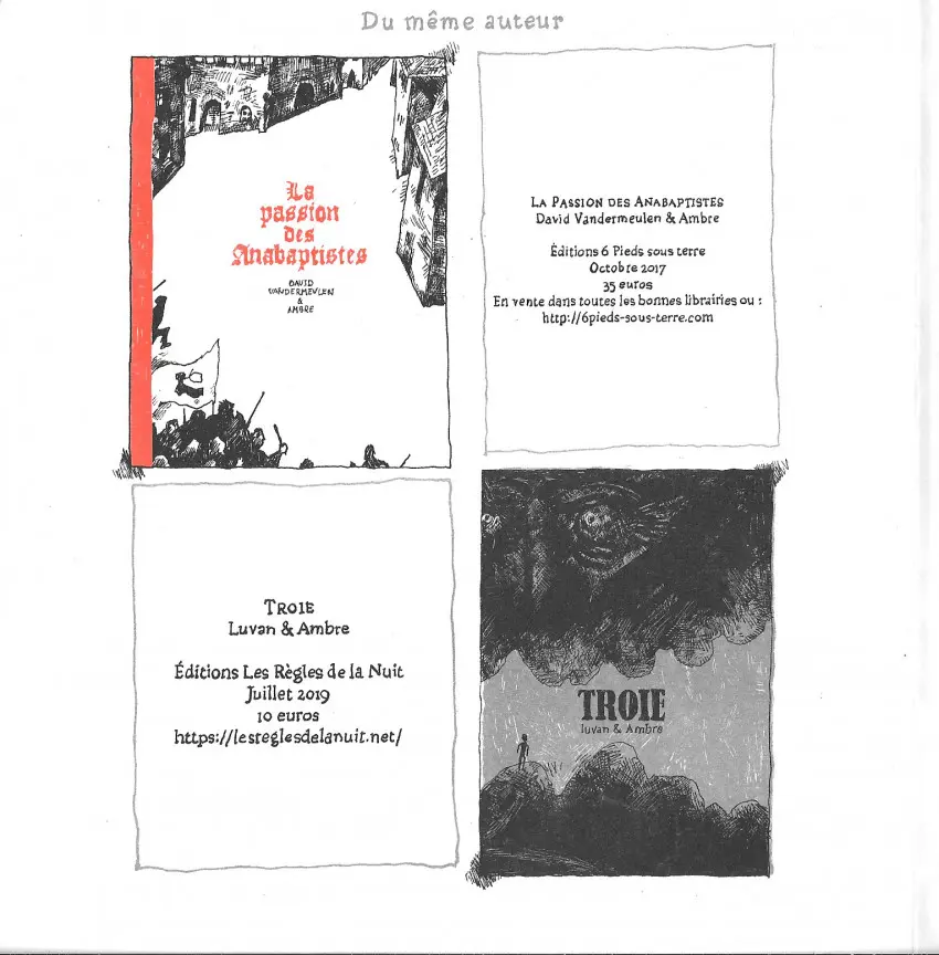 Verso de l'album V.I.T.R.I.O.L.