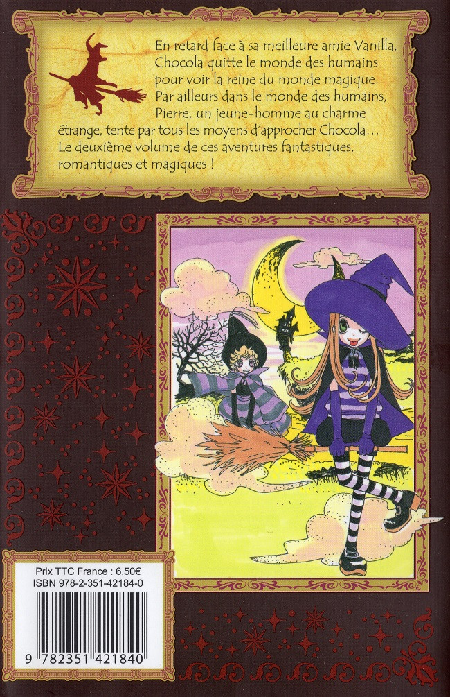 Verso de l'album Chocola & Vanilla - Sugar Sugar Rune 2