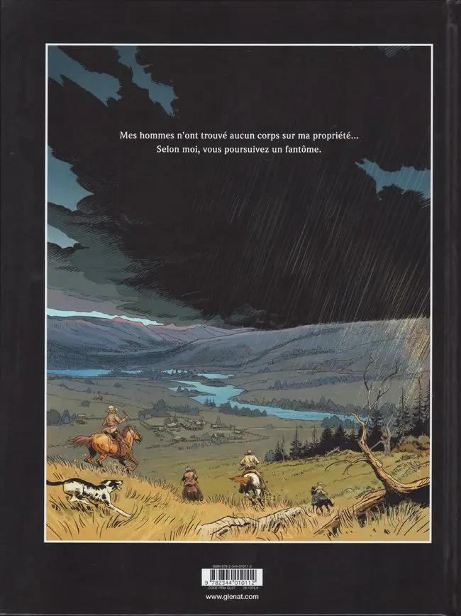Verso de l'album Gunfighter Tome 1