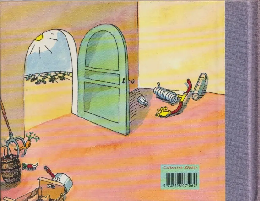 Verso de l'album Les inventions de Maximus
