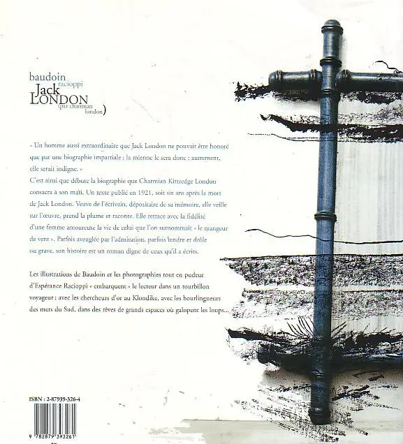 Verso de l'album Jack London