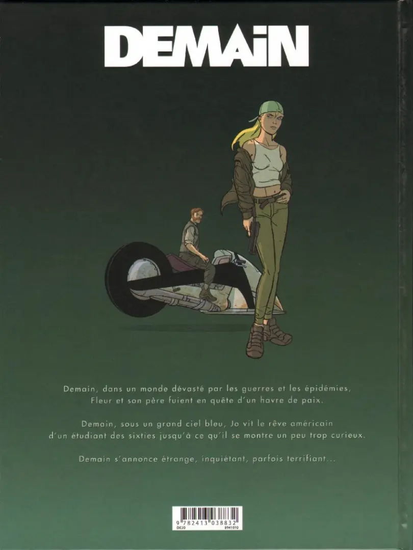 Verso de l'album Demain Acte 1