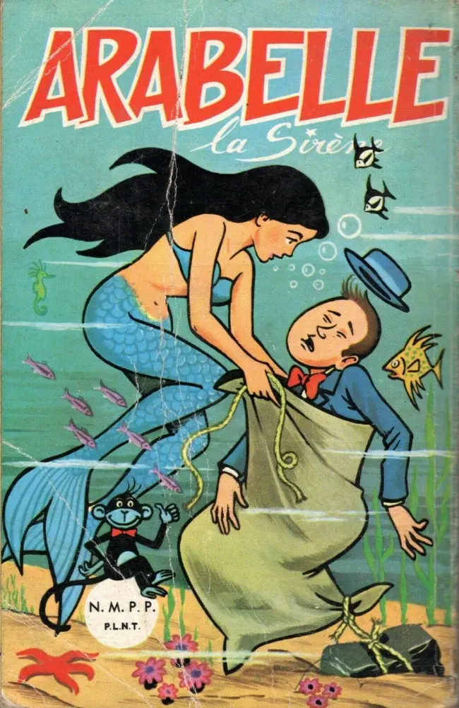 Verso de l'album Arabelle Éditions de Poche Recueil 2